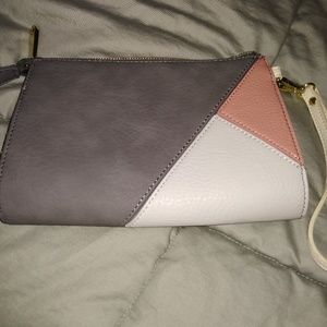 Charming Charlie's color block wristlet
